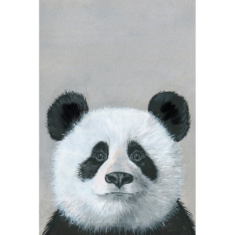 «Panda in Deep Thought», reproduction sur toile tendue, H 60 po x l 40po x P 1,5 po