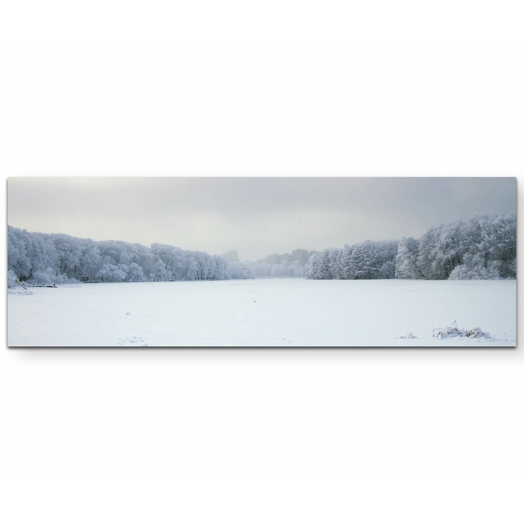 Leinwandbild Traumhafte Winterlandschaft