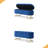 Storage Bench Bedroom Bench, Velvet Oval Upholstered End Of Bed Bench With Golden Metal Legs,50"Modern Storage Ottoman Bench For Bedroom, Living Room,Entryway,Window, Blue