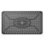 Ensemble de salle à manger 7 pièces en fonte d'aluminium toutes saisons, comprenant 6 chaises pivotantes et une table rectangulaire avec cadre noir (même référence: W1710S00356)-745461144