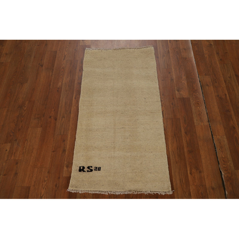 Wool Gabbeh Modern Accent Rug 2x3