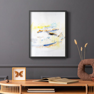 Spacial I Framed Print - Solid Wood