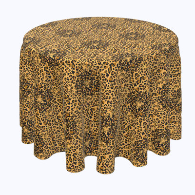 Worceer Animal Print Round Tablecloth