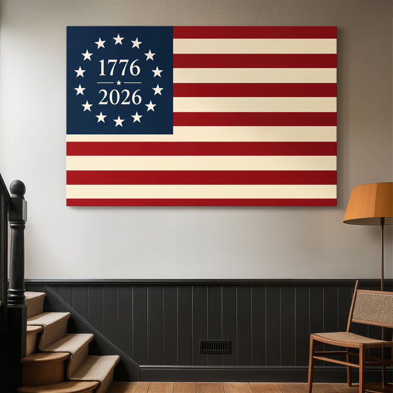 Betsy Ross Across Century-Gallery - Toile tendue avec châssis - prête à être accrochée, 36X48