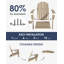 Chaise Adirondack pliante en plastique Lutie-1389513249