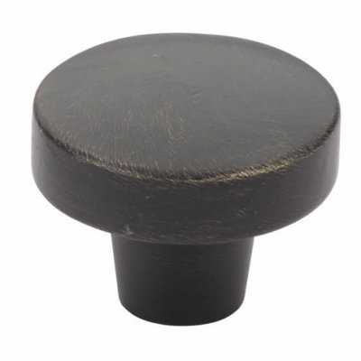 Emtek Rustic Modern Round Cabinet Knob 1-3/4"