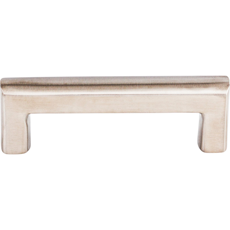 Roselle Bar Pull, Brushed Stainless Steel, 3 3/4" Center to Center