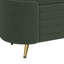 Banc de rangement rembourré avec pieds en métal Galileo-214733416