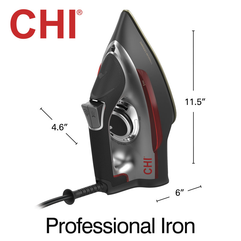 CHI 1700 Watt Non Stick Soleplate Iron