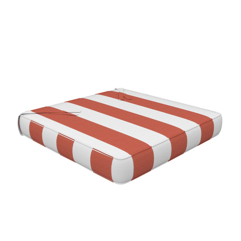 Coussin de chaise de salle à manger Sunbrella, L 16 po x P 16 po, Sunbrella® refuge corail