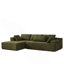 Ensemble de canapé modulaire rembourré Modern Chenille-117842199