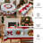 Luxury Christmas Floral Pattern Design Washable Polyester Tablecloth-596005801