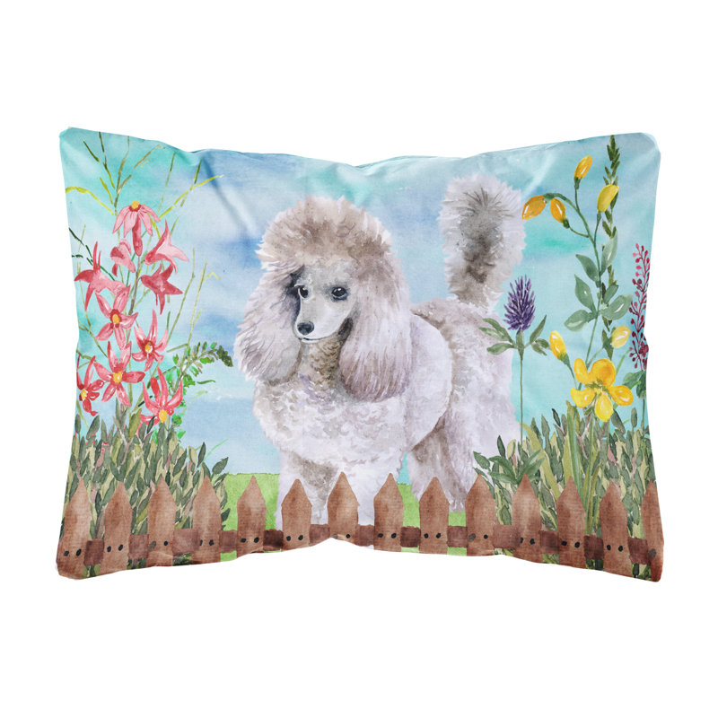  Coussin décoratif intérieur / extérieur Poodle Spring