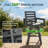 HDPE Outdoor Swivel Bar Stool with 360° Swivel (Set of 2)-418955030