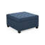 Moderne en bleu marine - amplement d'espace pour les coussins et couvertures bleus avec rangement pratique-1887138735