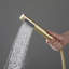 Système de douche extérieur avec crochet, pomme de douche à pluie avec douchette, ensemble de robinet de douche-134097475