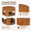 Table basse à plateau relevable Farmhouse