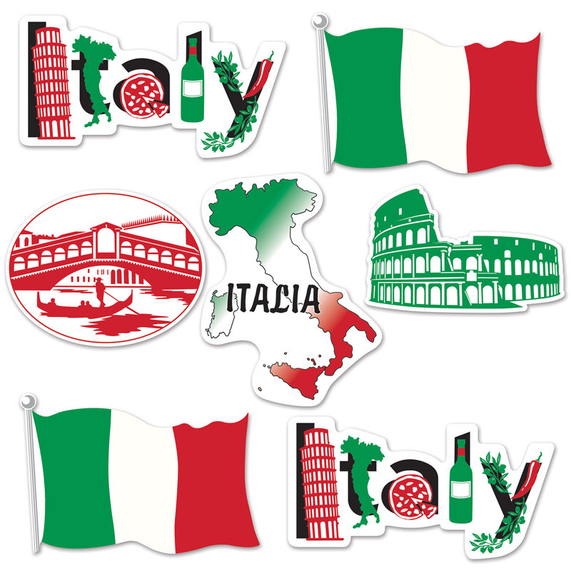 Italian Cutouts - 12"-16" - Pack of 12