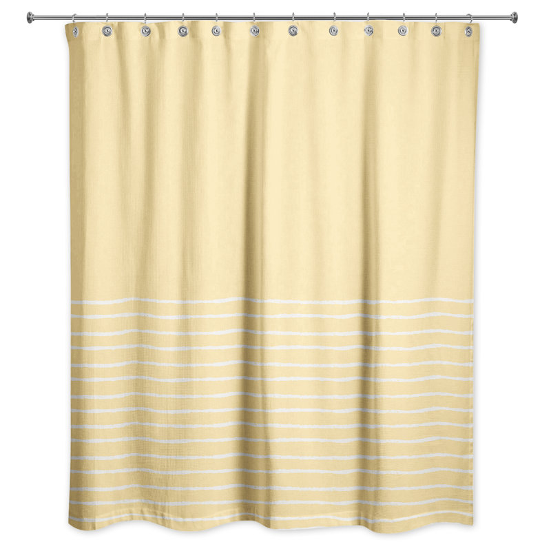 Rideau de douche Stream, Jaune