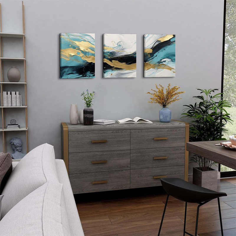 3 Piece Wrapped Canvas Print
