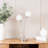 Velika 2 Arm Opaque Globe Table Lamp Light-393027631