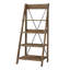 68" H x 35" W 4-Tier Solid Wood Ladder Bookshelf-1820994563