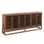 Buffet en bois massif 78,74 po