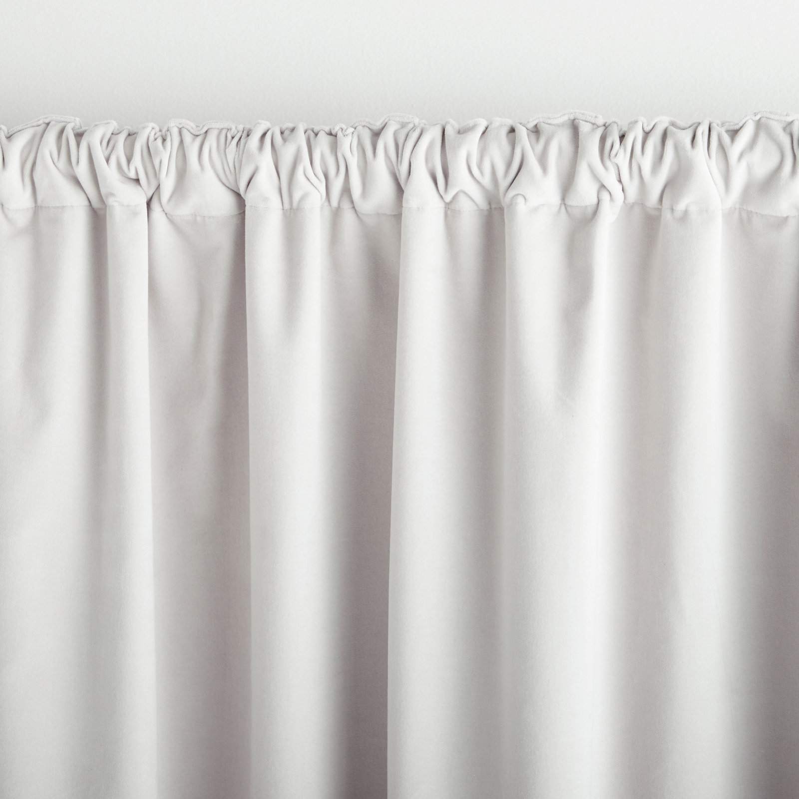 Vincenzo Blackout Curtain, 52" W x 96" L, Gray