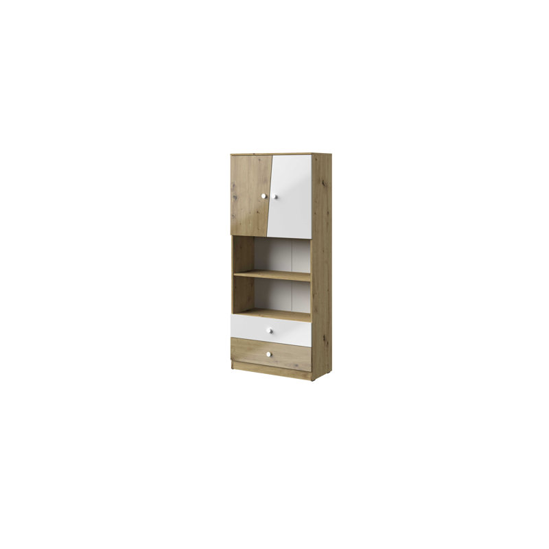 Nantes 80cm Sideboard, White high gloss