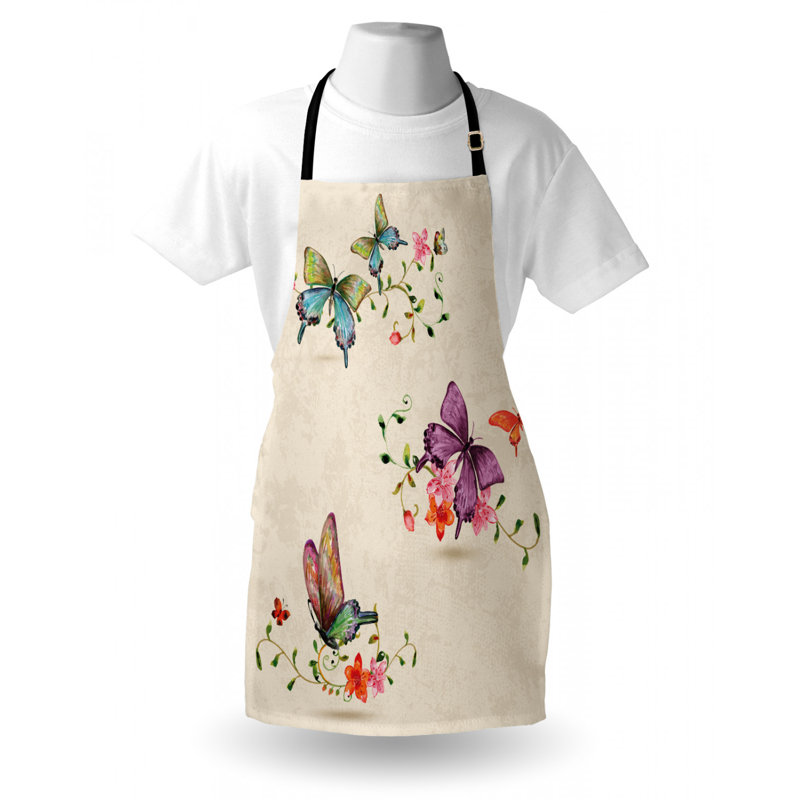Floral Bib Apron