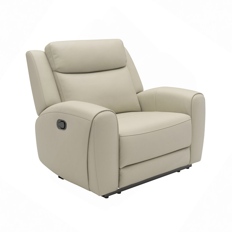 Fauteuil inclinable manuel en mousse haute densité, Beige