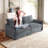 75" Upholstered Loveseat-1057869129