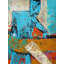 Homme de bateau | Acrylique sur papier pour décoration murale | Par Aditya Dev