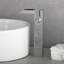 Robinet pour salle de bain à poignée simple avec lavabo pour bateau