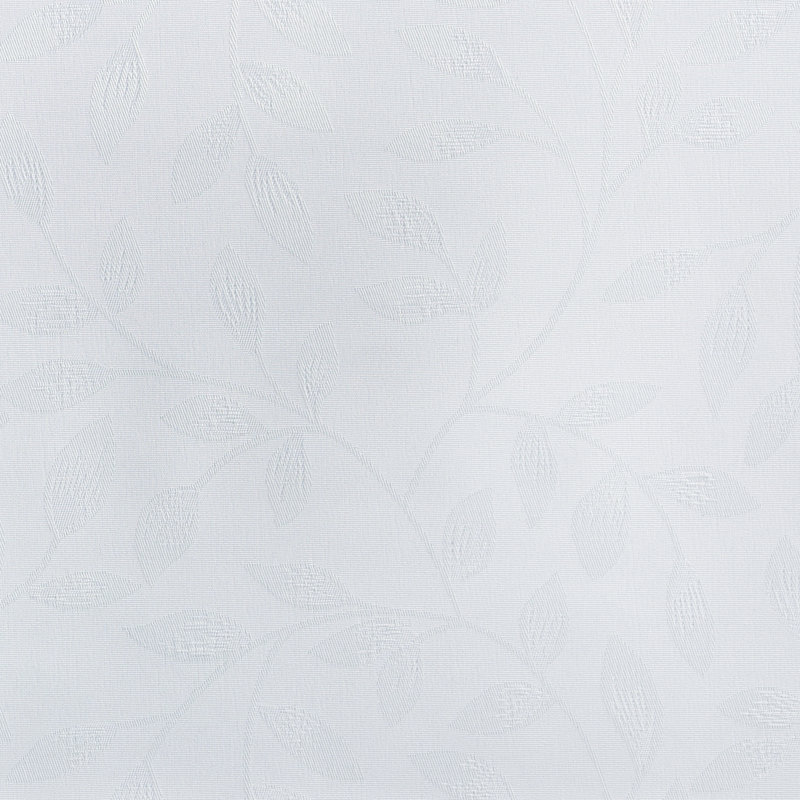 Blackout Roman Shade, White, 27" W x 64"L