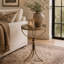 Table d'appoint en laiton Feliz