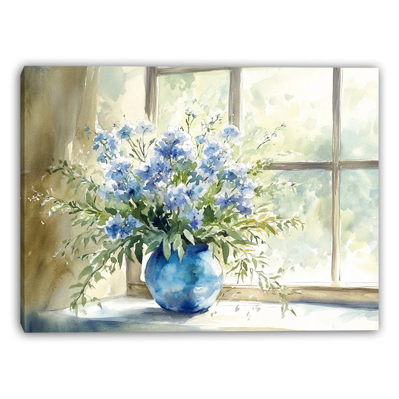 «Wildflower Cosmos», art mural sur toile tendue, L 40 po x H 30 po x P 1,5 po