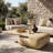 Organic Modern Sand-toned Indoor/Outdoor Coffee Table