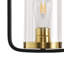 Luminaire suspendu noir à 1 lumière Kamaury