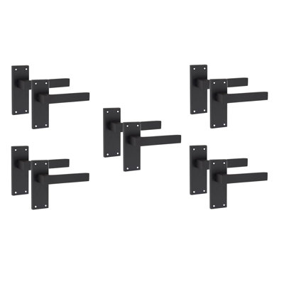 Latch Handle with Backplate