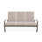 Askar 71.5'' Wide Powder Coated Aluminum Patio Sofa with Cushions-25943452-25943359