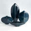 Center Ridge Vase-Blue-57568005