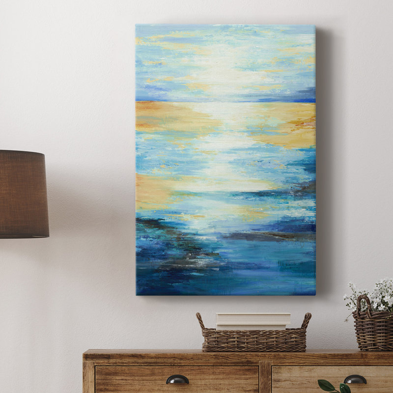 Loin au loin - galerie Cavas sur mesure, H 18 po x l 12 po