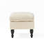 28.65In Deep With Pillow Top - Ideal For Extra Seating Cream Fabric Radiant Brightens Living Room