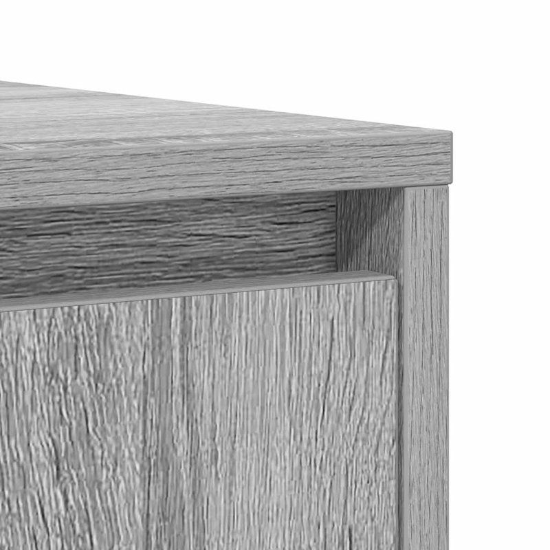 Sideboard 85X34x76 Cm Engineered Wood, Grey Sonoma