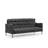 3-Seat Sofa-Bed, Dark Grey Linen Fabric, 78.7 x 32.3 x 36.2 inches | 100% Metal Frame with Adjustable 14-Level Backrest | Converts Easily to Bed (72.8 x 47.2 inches) | Maximum Weight Capacity: 220 lbs | Stylish & Versatile for Living Room or Guest Room-1269467880