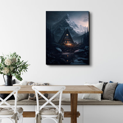 «Gemius the Cabin with the View II» par Maki - reproduction d'art sur toile tendue