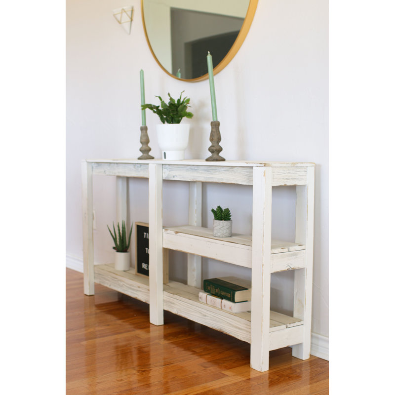 White 60" Midway Console