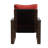 Wood Wicker Chair With Cushions-593673750