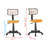 Low Back Mesh Swivel Task Chair with Height Adjustment-1005684502